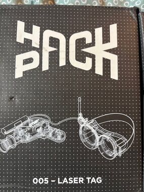 A.P.C. Black and White 005 Laser Tag VR/AR Controller & Goggles Set